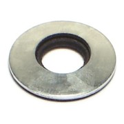 Midwest Fastener Sealing Washer, Fits Bolt Size 5/32 in Rubber, Steel, Rubber, Zinc Finish, 25 PK 64945